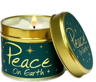 Lily Flame Peace on Earth geurkaars